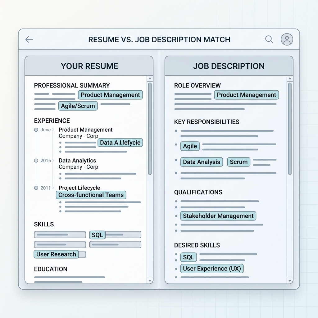 Tailor CV ke Setiap Lowongan Preview